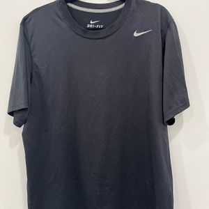 Nike DriFit for men plain black T shirt